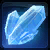 Iridescent Blue Crystal